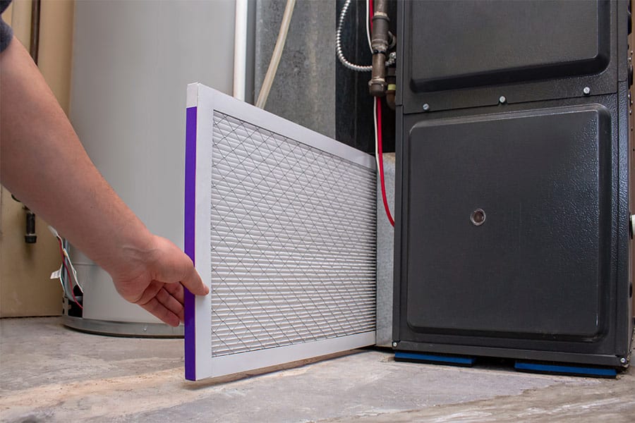 Opening and Closing Furnace Dampers